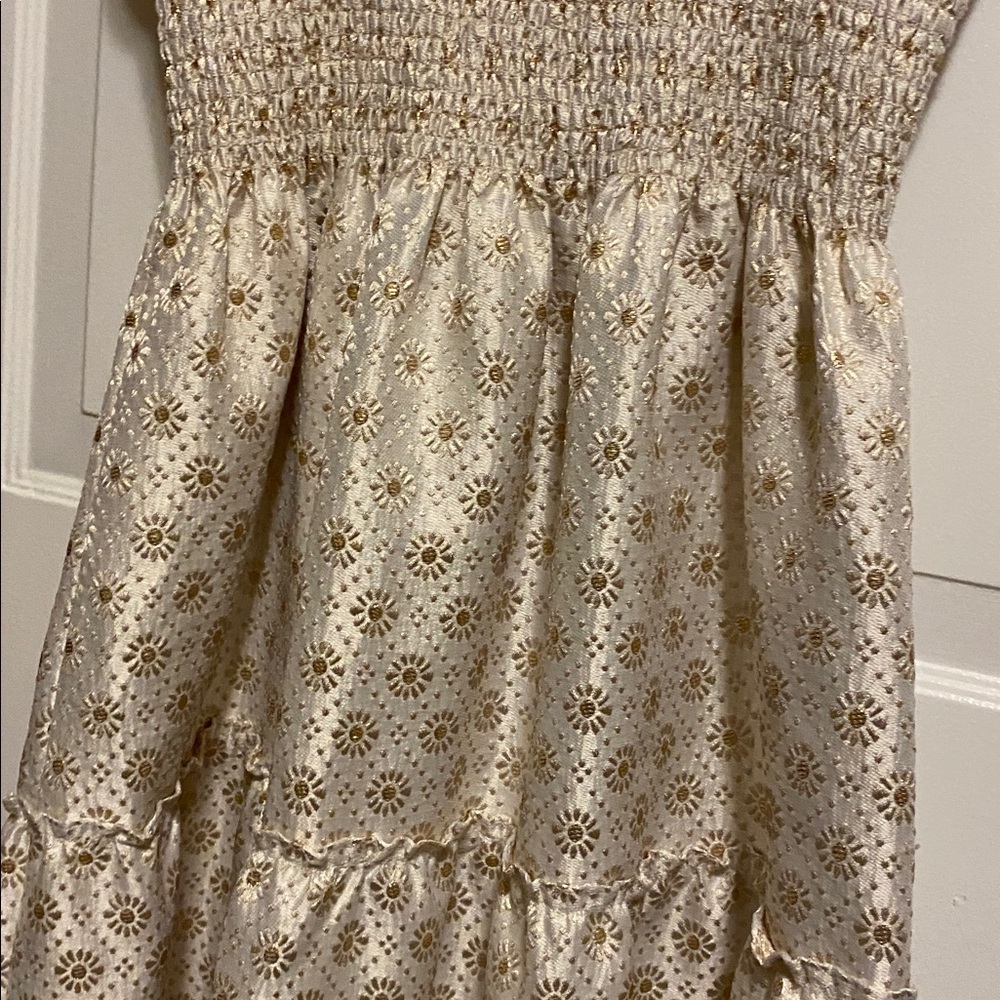 👑Gold Jacquard Hill House Ellie Nap limited edition dress - Picture 7 of 8